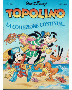 Topolino n.1961 ed.Walt Disney Mondadori