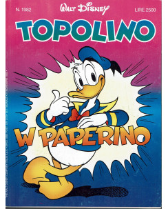 Topolino n.1980 ed.Walt Disney Mondadori