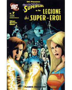 DC presenta Supergirl e la legione  n.7 di Waid ed. Planeta  