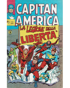 Capitan America n.112 la legione della libertà ed. Corno