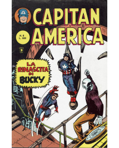 Capitan America  8 II serie la rinascita di Bucky ed. Corno