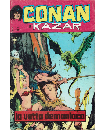 Conan e Kazar n.36 la vetta demoniaca  ed. Corno