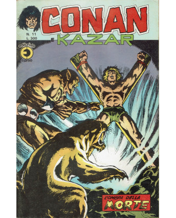 Conan e Kazar n.11 l'ombra della morte ed. Corno