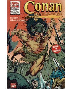 Conan l'avventuriero 1 con ADESIVI ed. Marvel Italia SU42