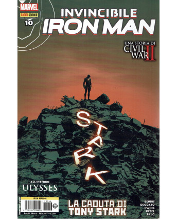 Iron Man  46 Invincibile Iron Man 10 Cvili War II ed. Panini