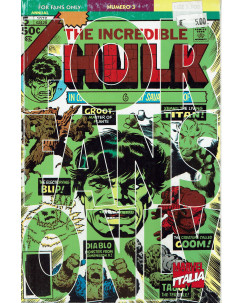FOR FANS ONLY N.  3 the Incredible Hulk ed. Marvel Italia SU51