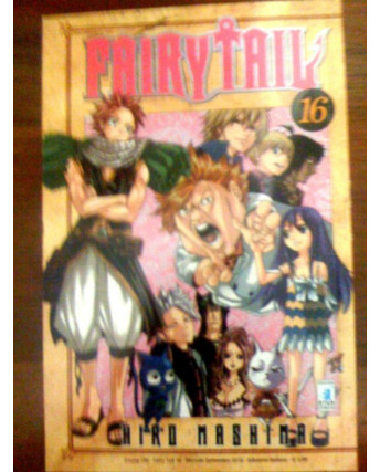 Fairy Tail 16 di Hiro MAshima ed.Star Comics