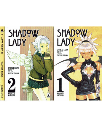 Shadow Lady 1/3 serie COMPLETA di Masakatsu Katsura ed. Star Comics