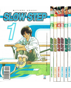 Slow Step 1/7 serie COMPLETA di Adachi ed. Star Comics SC04
