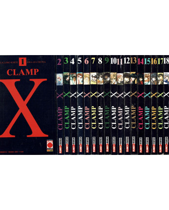 X Clamp 1/18 serie COMPLETA Clamp ed. Panini