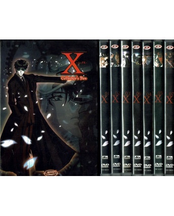 X delle CLAMP serie COMPLETA 1/7 DVD cofanetto COLLECTOR'S BOX Ita